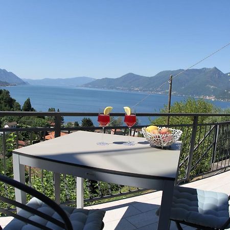 Casa Colmegna Mit Traumhaften See- Und Bergblick ลุยโน ภายนอก รูปภาพ